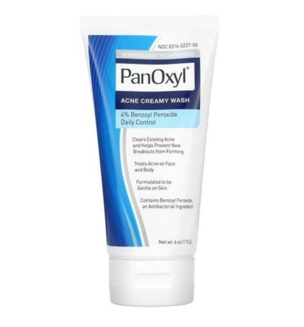 PANOXYL 4% NETTOYANT VISAGE CREMEUX 170 G CONTROLE QUOTIDIEN