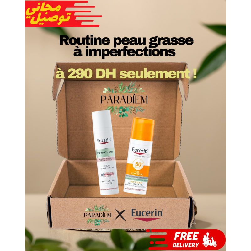 Routine peau grasse à imperfections