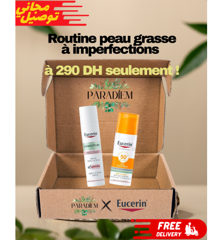 Routine peau grasse à imperfections