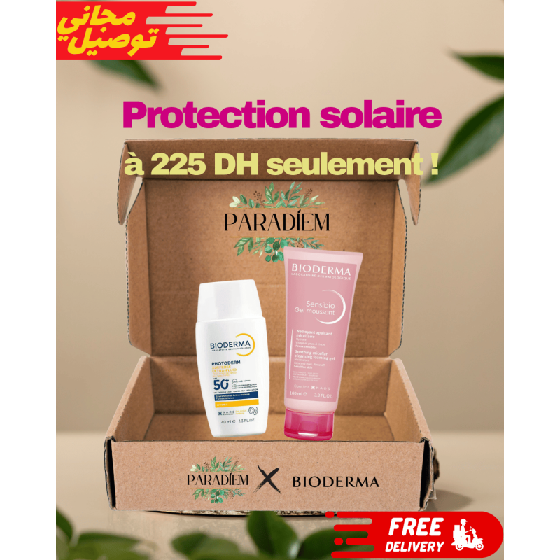 Offre Bioderma photoderm xdefense ultra fluid spf50+ + Bioderma sensibio gel moussant Offre Bioderma photoderm xdefense ultra fluid spf50+ + Bioderma sensibio gel moussant