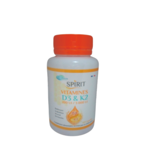 Spirit Vitamines D3 & k2 60 capsules
