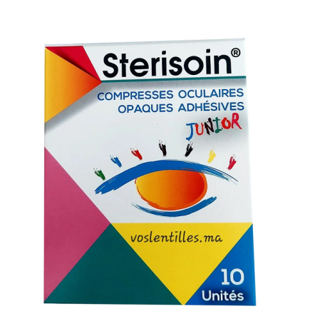 Sterisoin Compresses Oculaires Juniors 10 Unités
