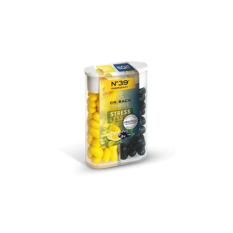 Stressless Fleurs de Bach dragées Jour/Nuit 44g
