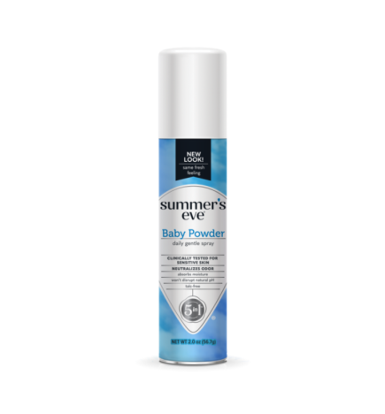 Summer’s Eve Baby Powder Freshening Spray 56.7g