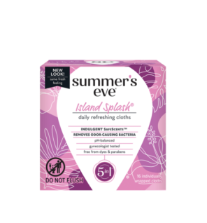 Summer’s Eve Island Splash Cleansing 16 Cloths