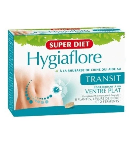 Super Diet Hygiaflore Transit Ventre Plat – 15 Comprimés