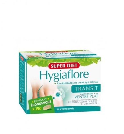 Super Diet Hygiaflore Transit Ventre Plat – 150 Comprimés