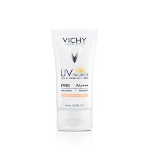 Vichy UV PROTECT Crème Hydratante Teintée SPF50 Tous Types de Peaux | 40ml