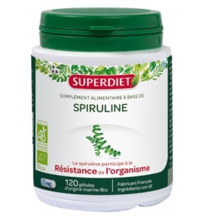 Super Diet Spiruline – 120 Gélules