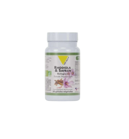 VIT’ALL+ Rhodiola & Safran 30 gelules