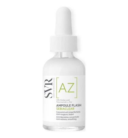 SVR SEBIACLEAR AZ Ampoule Flash 30ml