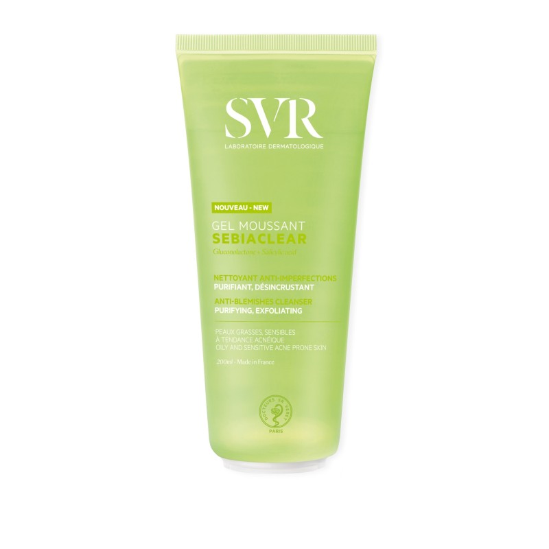 SVR SEBIACLEAR Gel Moussant 200 ML