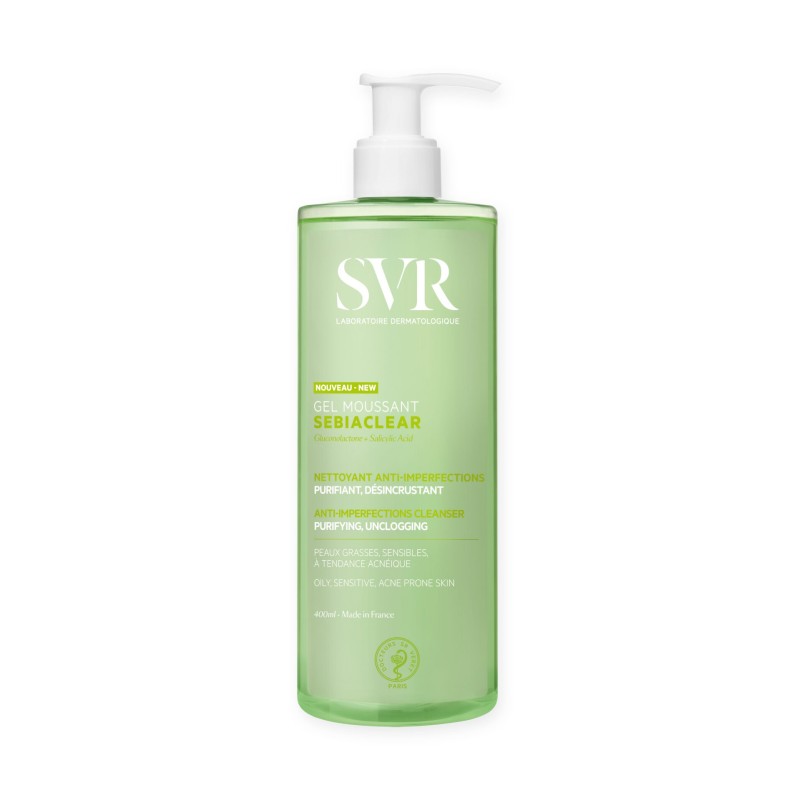 SVR SEBIACLEAR Gel Moussant 400 ML