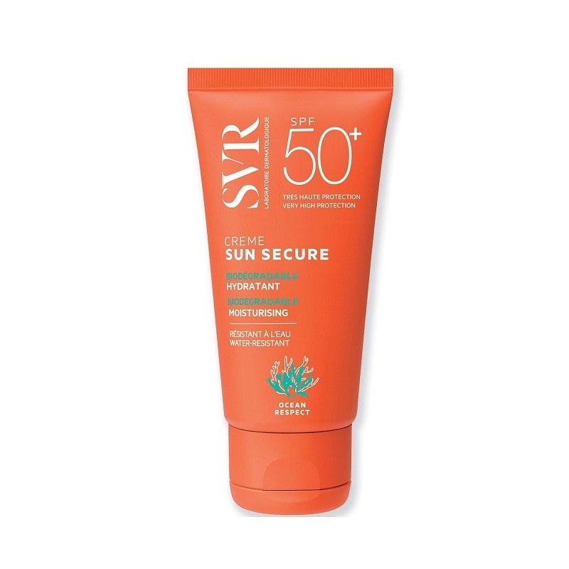 SVR SUN SECURE Crème SPF50+Biodégradable Hydratante