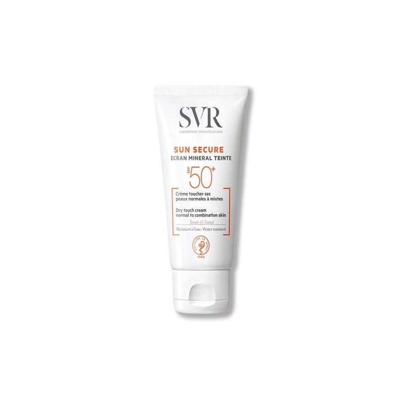 SVR SUN SECURE Écran Minéral Teinté Peaux normales à mixtes 50 SPF+ 60 G