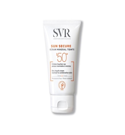 SVR SUN SECURE Écran Minéral Teinté Peaux normales à mixtes 50 SPF+ 60 G