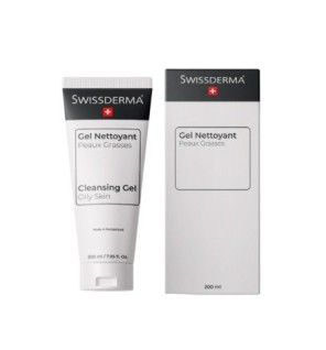 Swissderma Gel Nettoyant Peux Grasses 200ml
