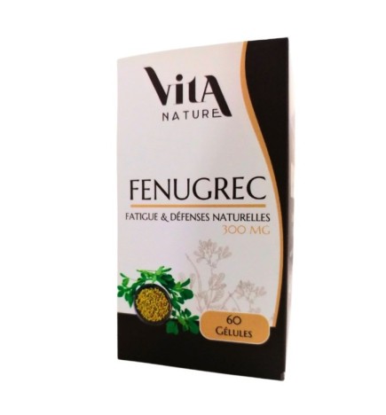 Vita Nature Fenugrec 300mg 60 Gelules