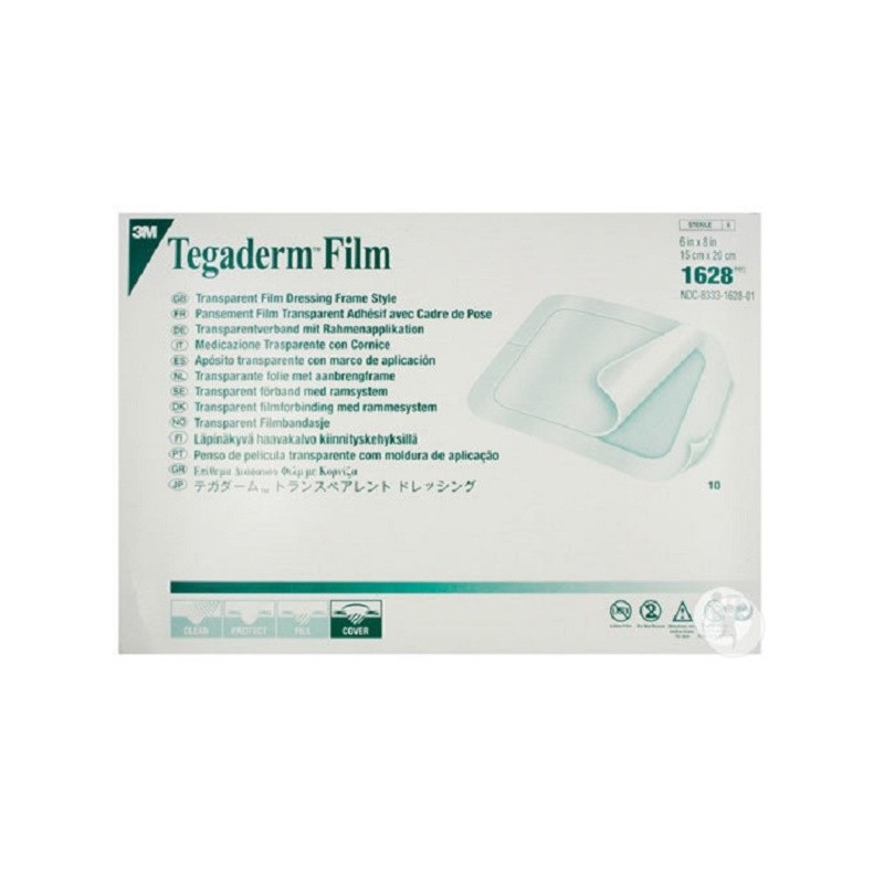 TEGADERM Pansement film Transparent avec Cadre 5 x 20 cm