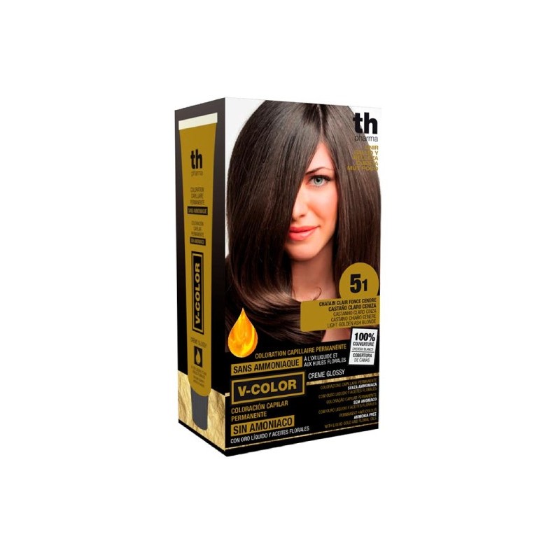 Th-Vitalia Color N° 5.1 Chatain Claire Fonce Cendre