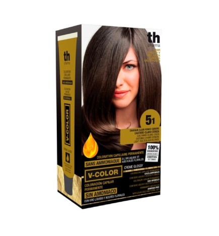 Th-Vitalia Color N° 5.1 Chatain Claire Fonce Cendre