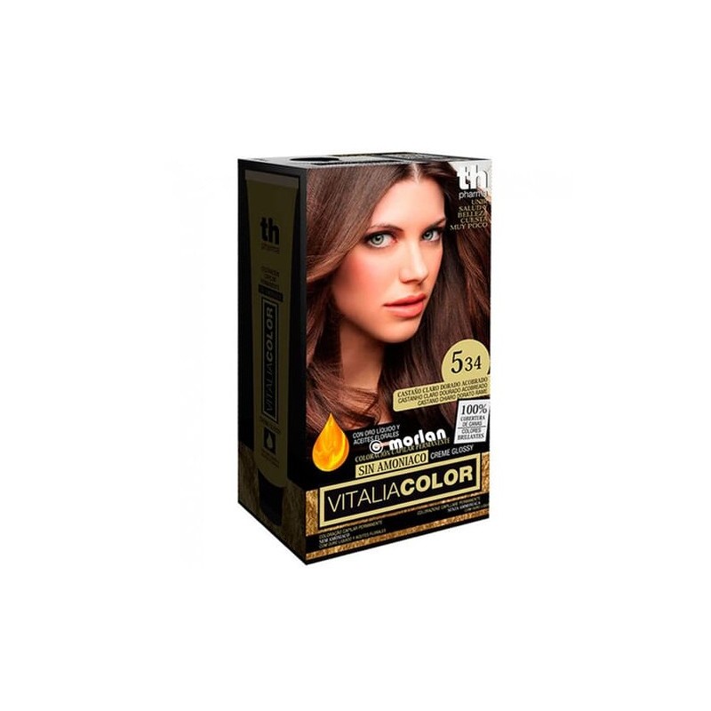 Th-Vitalia Color N° 5.34 Chatain Claire Dore Cuivre