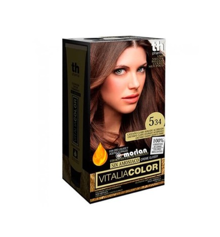 Th-Vitalia Color N° 5.34 Chatain Claire Dore Cuivre