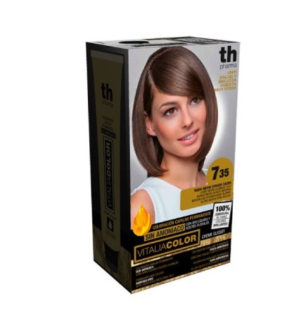 Th-Vitalia Color N° 7.35 Blond Moyen Dore Acajou