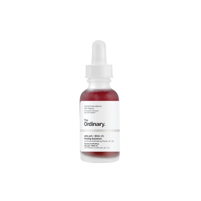 THE ORDINARY Solution De Peeling AHA 30% + BHA 2% Soin Exfoliant 30ml