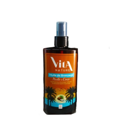Vita Nature Huile De Bronzage Coco Spf25 250ml