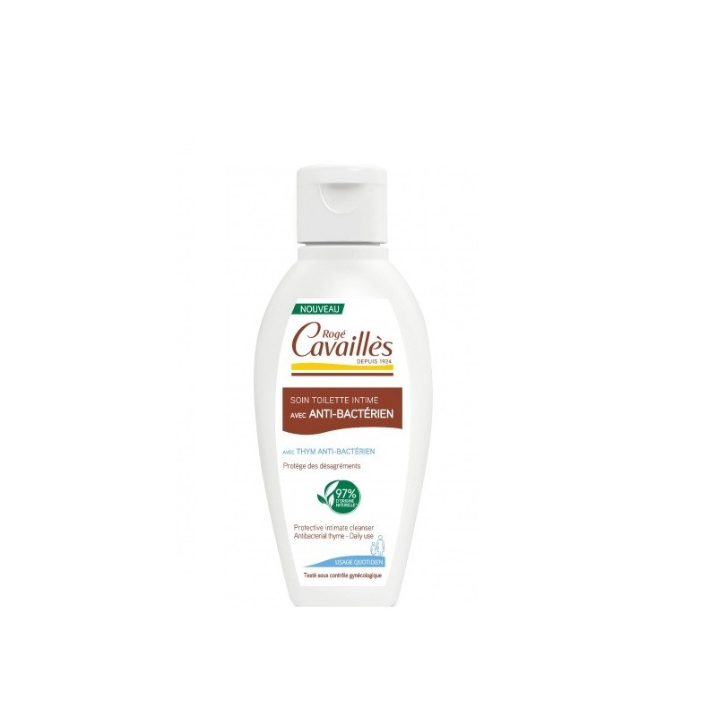 ROGE CAVAILLES SOIN NATUREL TOILETTE INTIME ANTI BACTÉRIEN 100ML