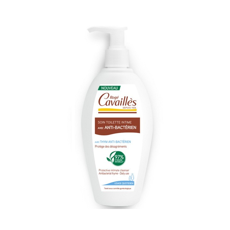 ROGE CAVAILLES SOIN NATUREL TOILETTE INTIME ANTI BACTÉRIEN 500ML