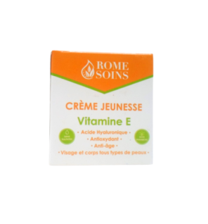Rome Soins Creme Jeunesse Vitamine E 50g