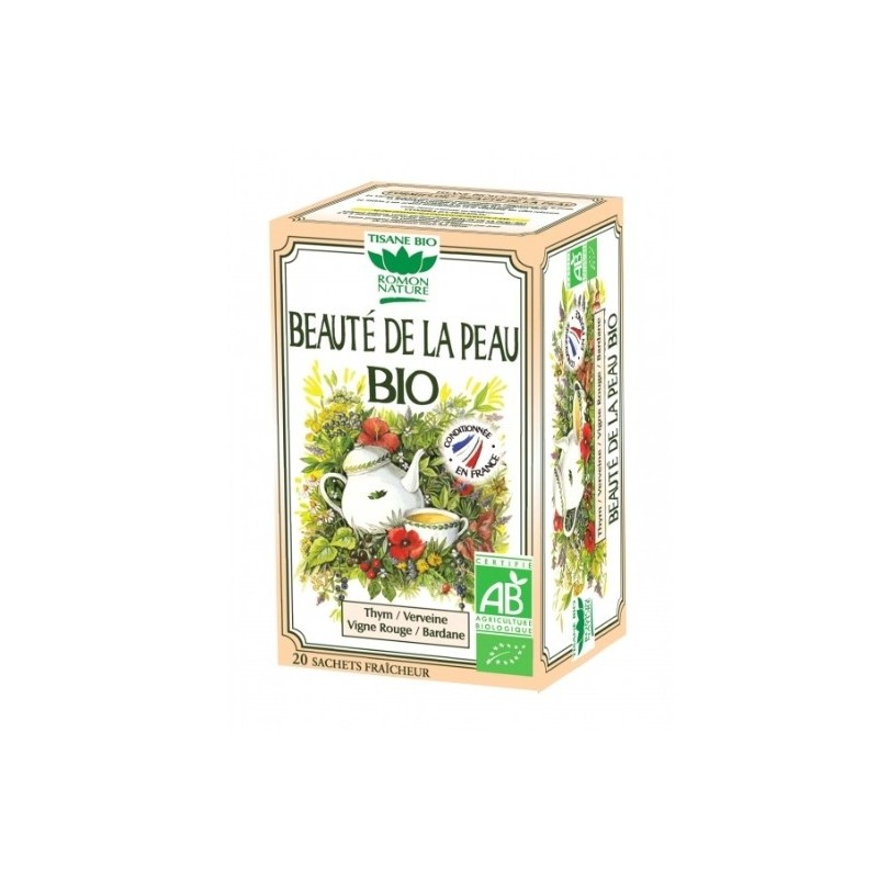 ROMON NATURE INFUSION BEAUTE DE LA PEAU 20 SACHET