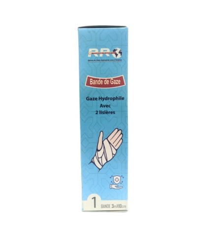 RR Bande de Gaze 3m x 10cm