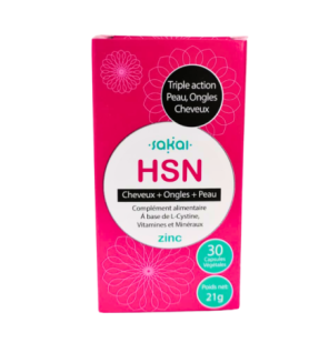 Sakal HSN Cheveux + Ongles + Peau 30 gelules