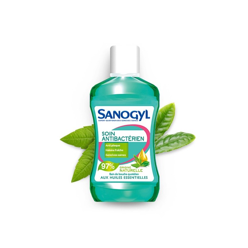 Sanogyl bain de bouche antibacterien 500ml