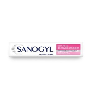 Sanogyl dent Rose Soin Gencives Sensibles Tube 75 Ml