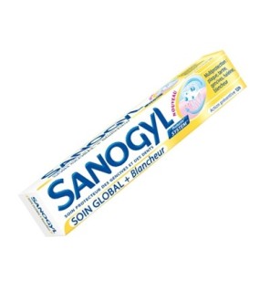 Sanogyl Dentifrice soin global+blancheur 75ml