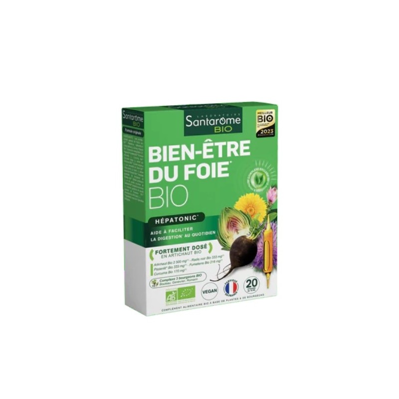 SANTAROME BIEN ETRE DU FOIE 20 AMPOULES