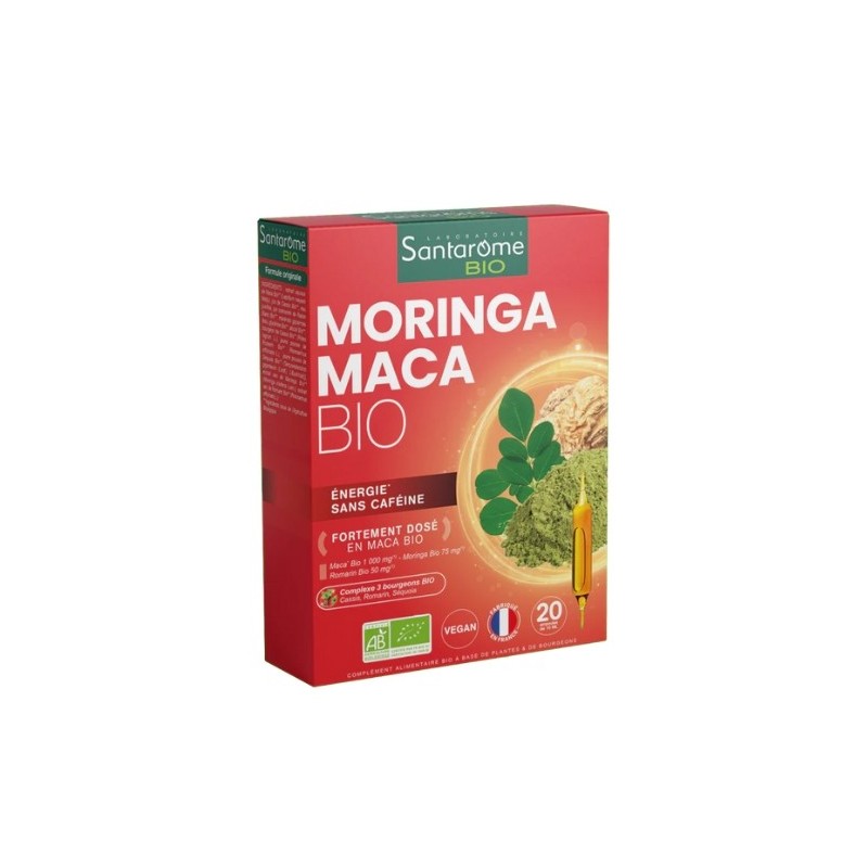 SANTAROME MORINGA MACA 20 AMPOULES