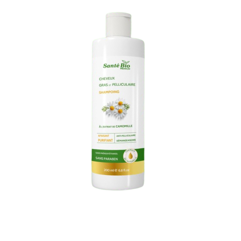 Sante Bio Shampoing Antipelliculaire Cheveux Gras 200ml