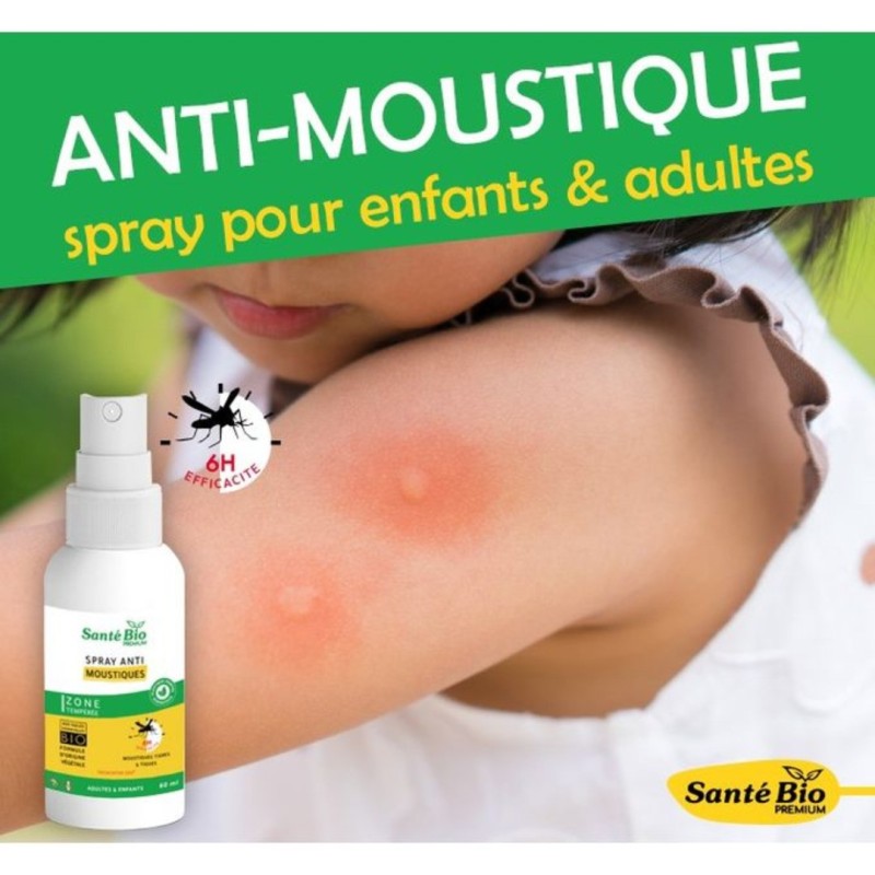 Sante Bio Spray Anti-Moustique 60ml