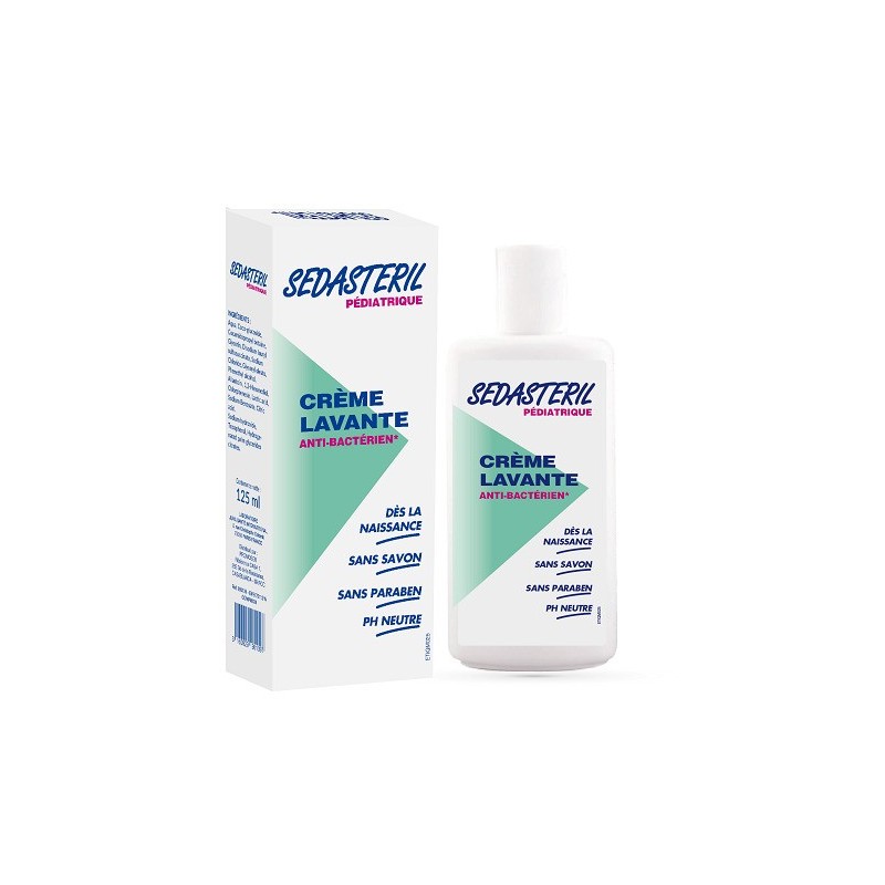 SEDASTERIL PEDIATRIQUE CREME LAVANTE ANTI-BACTERIEN 250ML