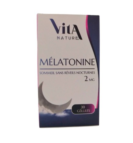 Vita Nature Melatonine 2mg 30 Gelules