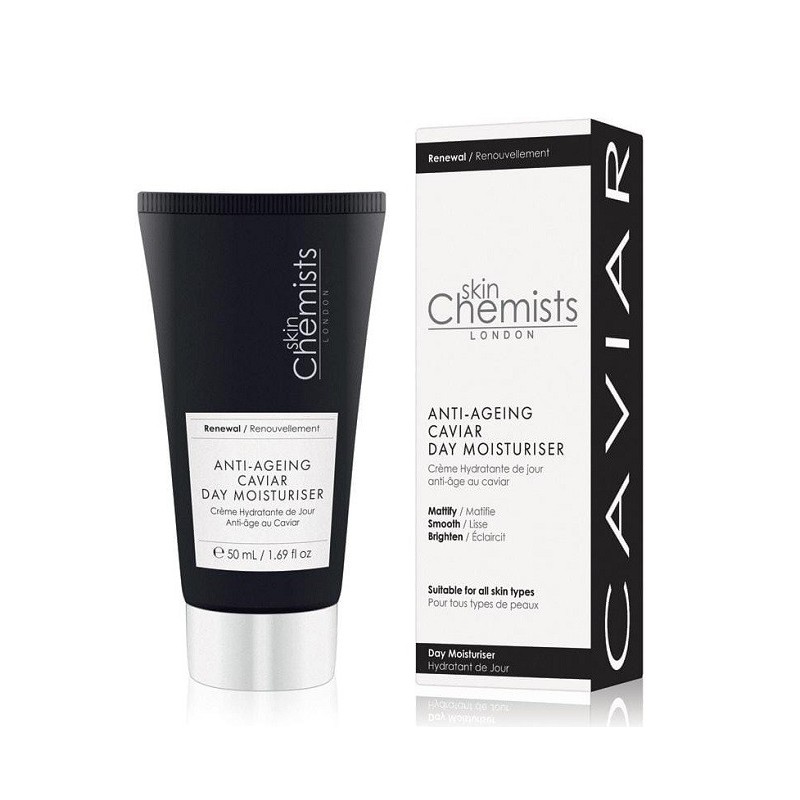 SkinChemists Soin Hydratant Anti-âge Caviar Jour 50 ml