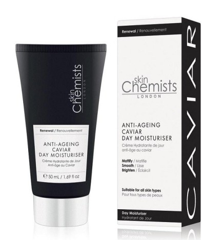 SkinChemists Soin Hydratant Anti-âge Caviar Jour 50 ml