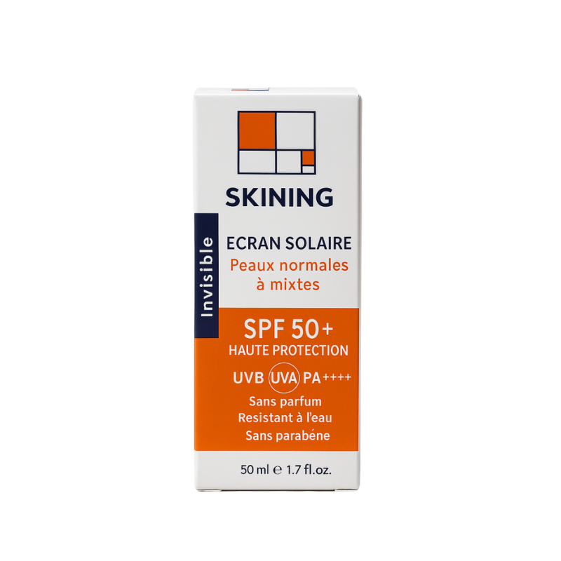 Skining Ecran Invisible Hydrat Peau Normale à Mixte 50ml