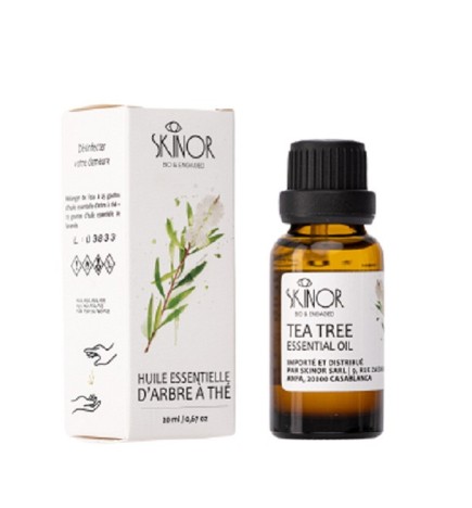 SKINOR Huile Essentielle d’arbre à Thé 20ml