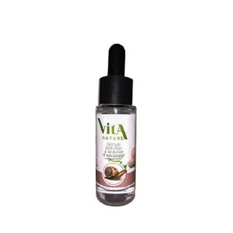 VITA NATURE Serum Anti age à la Bave d’Escargot 30ml